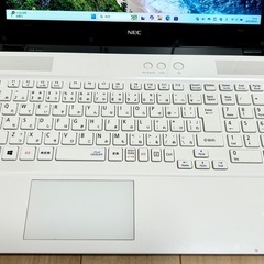 美品 NEC 高性能 ノートPC Corei5 16GB 新品SSD 500GB Office2024 Windows11の画像