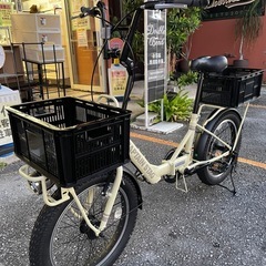 【自転車】【折り畳み】【キャンプ】【キャプテンスタッグ】【管理番号11809】の画像