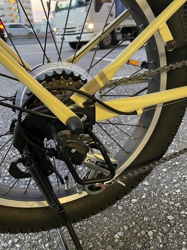 値下げしました！【自転車】【折り畳み】【キャンプ】【キャプテンスタッグ】【管理番号11809】