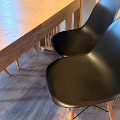 IKEA 伸縮テーブル イス4脚セットの画像