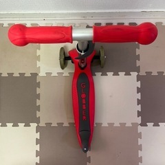 GLOBBER 子供用キックスクーター レッドの画像
