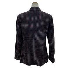 186005 新品未使用 ETRO エトロ ETRO エトロ　ジャパン 新品タグ付き☆ジャケット☆定価187,000円 42 ブラック コットン/ナイロン メンズ [0000000000346]の画像