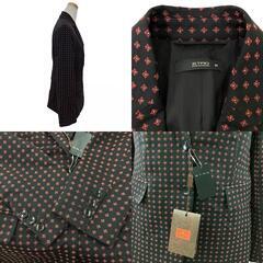 186005 新品未使用 ETRO エトロ ETRO エトロ　ジャパン 新品タグ付き☆ジャケット☆定価187,000円 42 ブラック コットン/ナイロン メンズ [0000000000346]の画像