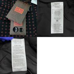 186005 新品未使用 ETRO エトロ ETRO エトロ　ジャパン 新品タグ付き☆ジャケット☆定価187,000円 42 ブラック コットン/ナイロン メンズ [0000000000346]の画像