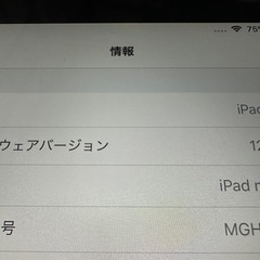 iPad mini 3世代　傷ありの画像