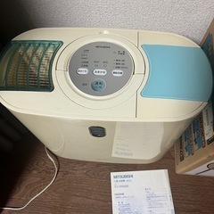 三菱　MITSUBISHI 加湿器（気化式）　SV-KK60 取説、箱付の画像