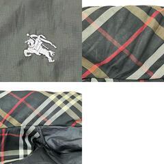 186000 BURBERRY BLACK LABEL バーバリーブラックレーベル ナイロンジャケット ブラック ポリエステル メンズ [0000000000347]の画像