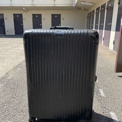 無料：スーツケースあげます：RIMOWAリモワ風の画像