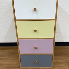 【トレファクマーケット久喜店】無印良品　プリーメル　クローゼット収納 4段横の画像