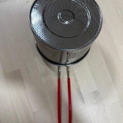 ポテトフライヤー網かご 揚げ物バスケット直径14cmの画像