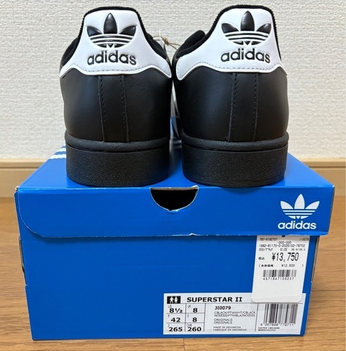 adidas SUPERSTAR II 26.5cm JI0079 未使用新品