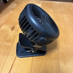 クリップ式扇風機の画像