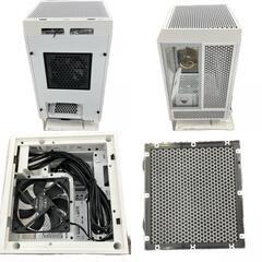 186000 現状品 Thermaltake The Tower 100 Snow Edition PCケース  ゲーミングPC S100 TG  ホワイト [0000000000363]の画像
