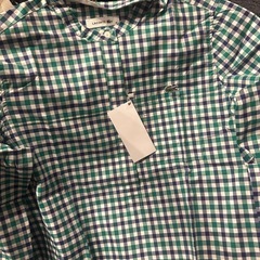 LACOSTEシャツドレスの画像