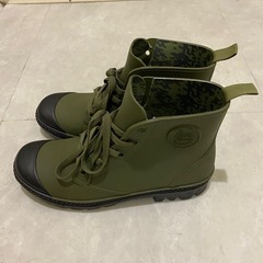 ワークマン、雨靴、レインブーツ、24.5cm【無料】の画像