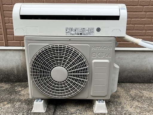 日立2.5kwエアコン★2018年製★RAS-AJ25H（W）