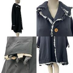 186000 COMME des GARCONS コムデギャルソン ロングコート XS ブラック レディース [0000000000365]の画像