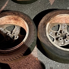 シルビア？スカイライン？純正ホイール2本
の画像