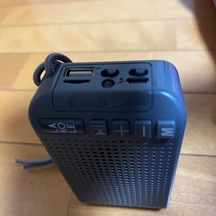 防災用ラジオ　Bluetooth Cタイプ　取説付き　箱無しの画像