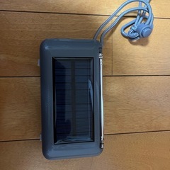 防災用ラジオ　Bluetooth Cタイプ　取説付き　箱無しの画像