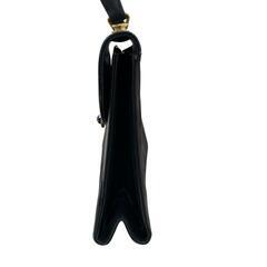 186005 OLD GUCCI ハンドバッグ ネイビー ラピスラズリ/スエード/レザー [0000000000370]の画像