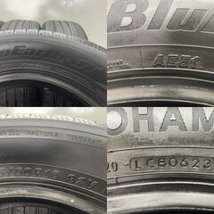 YOKOHAMA BluEarth-GT 205/60R16 16インチ 夏タイヤ 4本 23年製 SAI MAZDA3 ヴォクシー プリウスα ビアンテ レガシィB4等　(STF027)の画像