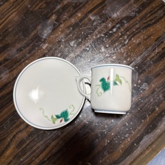 ボタニカル柄のカップ&ソーサー 5客の画像