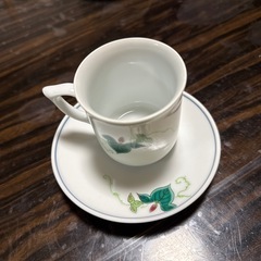 ボタニカル柄のカップ&ソーサー 5客の画像