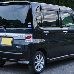 車検2年付■タントカスタム Xリミテッド■ナビ、TV、Bluetooth■電動スライド■ETC■後期純正アルミ■の画像