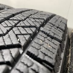 BS BRIDGESTONE BLIZZAK VRX2 145/80R13 13インチ スタッドレス 4本 20年製 バリ溝 プレオ ルクラ MRワゴン アルト N-BOX等　(STD050)の画像