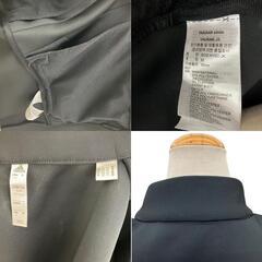 186004 現状品 adidas アディダス adidas 美品☆adidas golf 長袖ジップジャケット ブラック HG8295 アディダス　ゴルフ ポリエステル/ポリウレタン/ナイロン メンズ [0000000000380]の画像