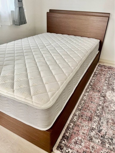 【美品】ニトリ　収納付きベッド