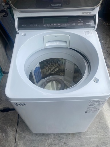 NO B489?福岡市内配送設置無料✨?NA-FA120V1-S 全自動洗濯機 FAシリーズ シルバー [洗濯12.0kg /乾燥機能