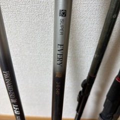 陸釣りの竿の画像