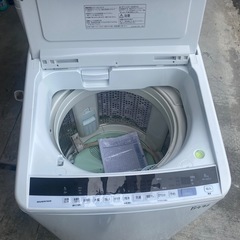 NO B492🌈福岡市内配送設置無料✨🌈洗濯機 日立 2〜3人分 8.0kg コンパクト 脱水乾燥 BW-V80EE7　の画像
