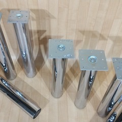 テーブルスタンド・7,6cm丸パイプ・７本の画像