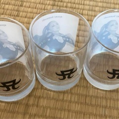 浜崎あゆみ　ガラスコップ　3個の画像