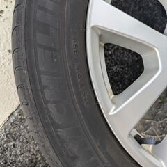 美品、早いもの勝ち：ホイール＆タイヤ225/55R18エクストレイル、デリカ、アウトランダー、アルファード、ヴェルファイアの画像