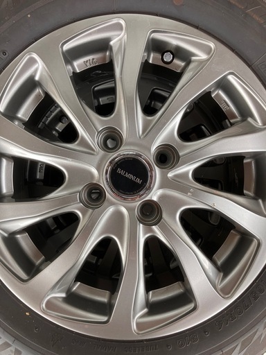 ブリヂストン　アルミホイール　スタッドレスタイヤ