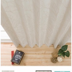 【美品】遮光カーテン　ニトリ　100×210の画像