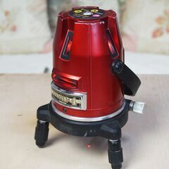 レーザー墨出し器　YAMASHIN PREMIUM4 受信機付フルセット　動作品の画像
