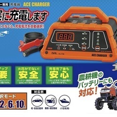 12vバッテリー充電器の画像