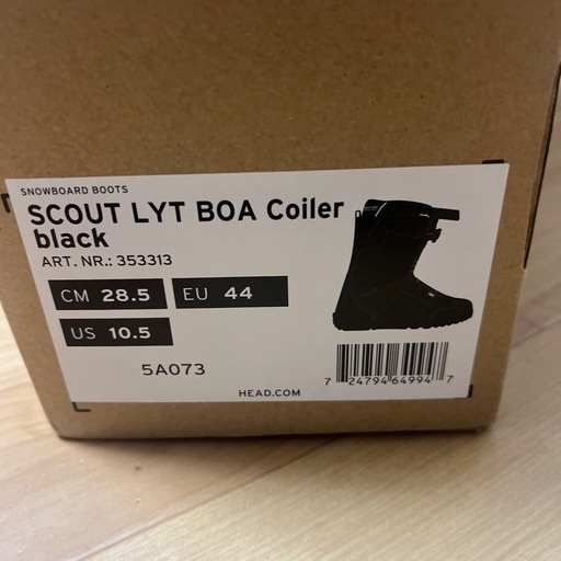 HEAD スノーボードブーツ BOA メンズ 28.5cm