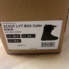 HEAD スノーボードブーツ BOA メンズ 28.5cmの画像