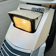 北海道　ホンダ　スペイシー125 走行少ない！ 純正BOX付き！の画像