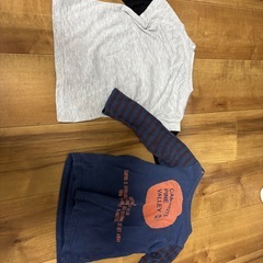 子供服　男の子　ロングTシャツ　サイズ95cm まとめ売り　２着の画像