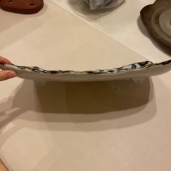 美濃焼 たこ唐草 盛込皿 36cm の画像