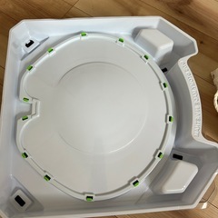 ベイブレードx スタジアム　緑の画像