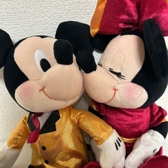 新品　ミッキーミニー　ぬいぐるみの画像