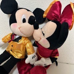 新品　ミッキーミニー　ぬいぐるみの画像